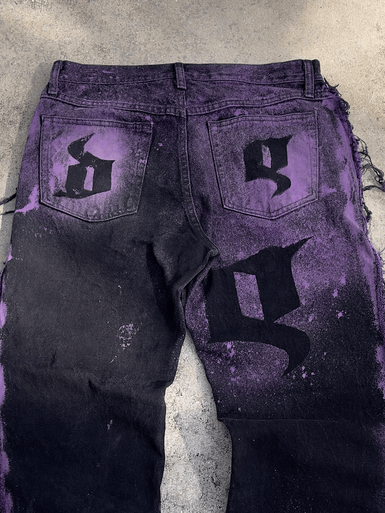 "Wockesha Reign" Wide-Leg Flared Jeans image 7