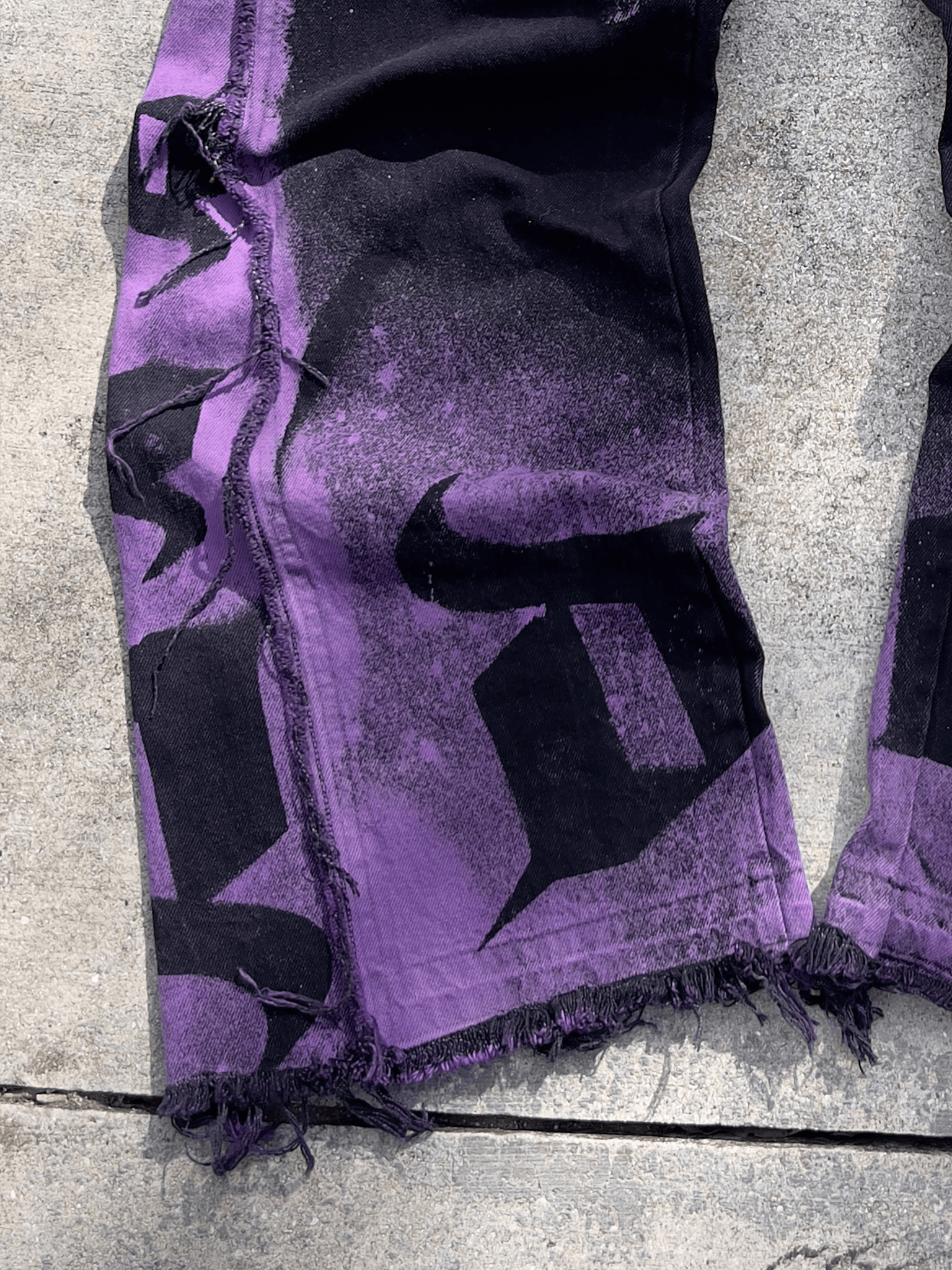 "Wockesha Reign" Wide-Leg Flared Jeans image 3