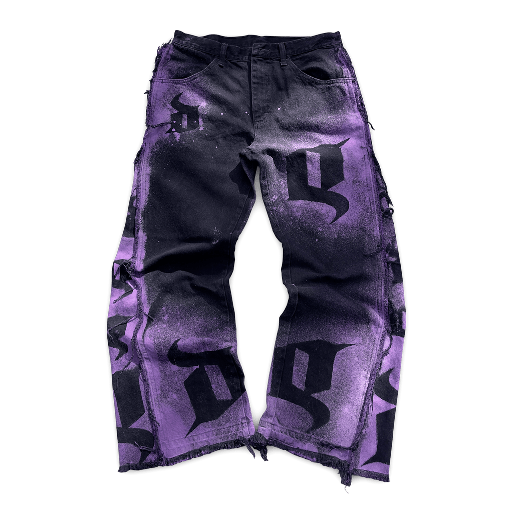 "Wockesha Reign" Wide-Leg Flared Jeans image 0