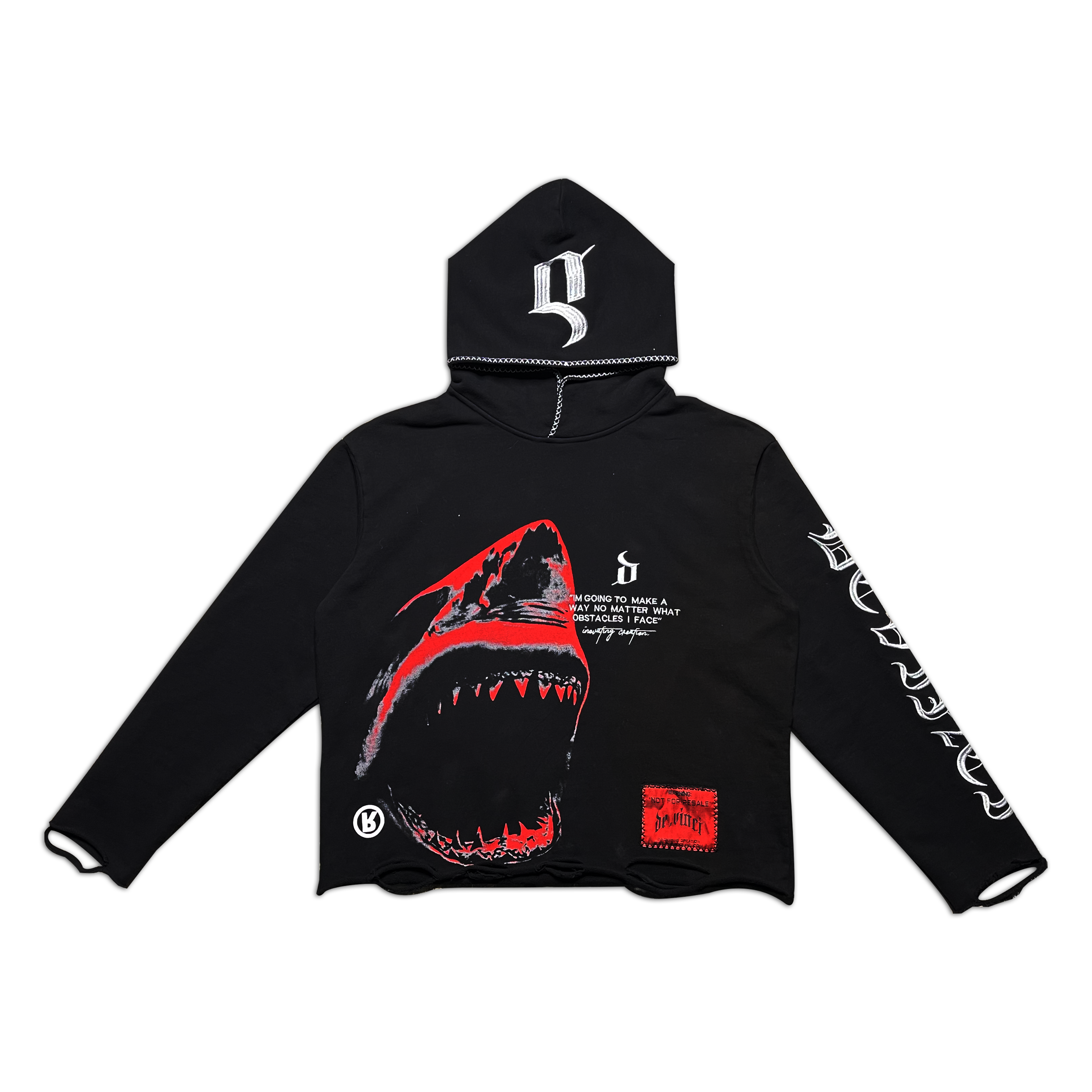 Risktaker Cropped Hoodie image 0