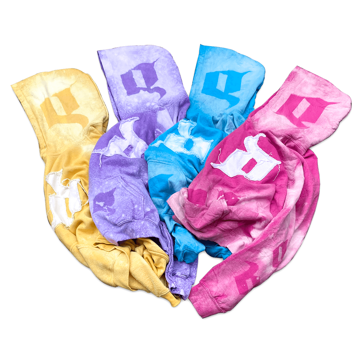 "Tropical Skittles" Appliqué Hoodie Bundle image 0