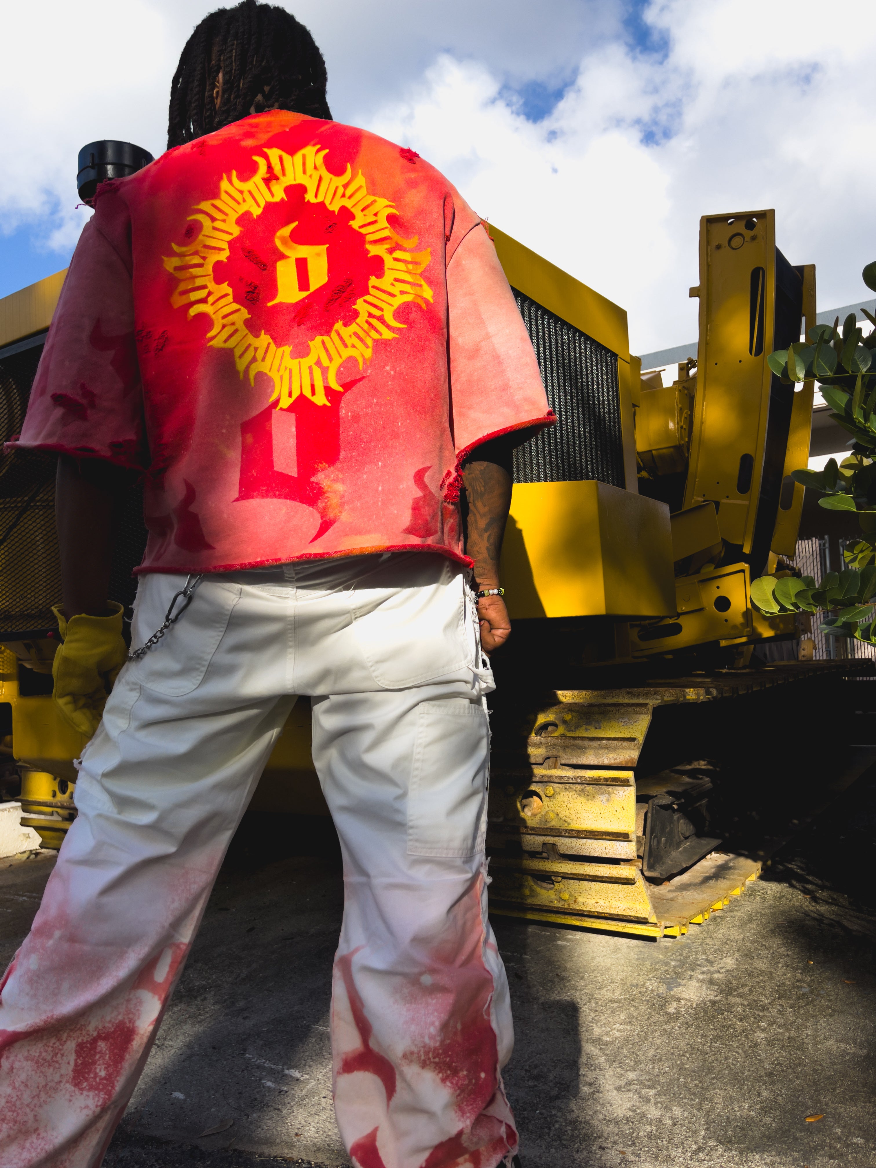 "Inferno" Cropped Crewneck image 6