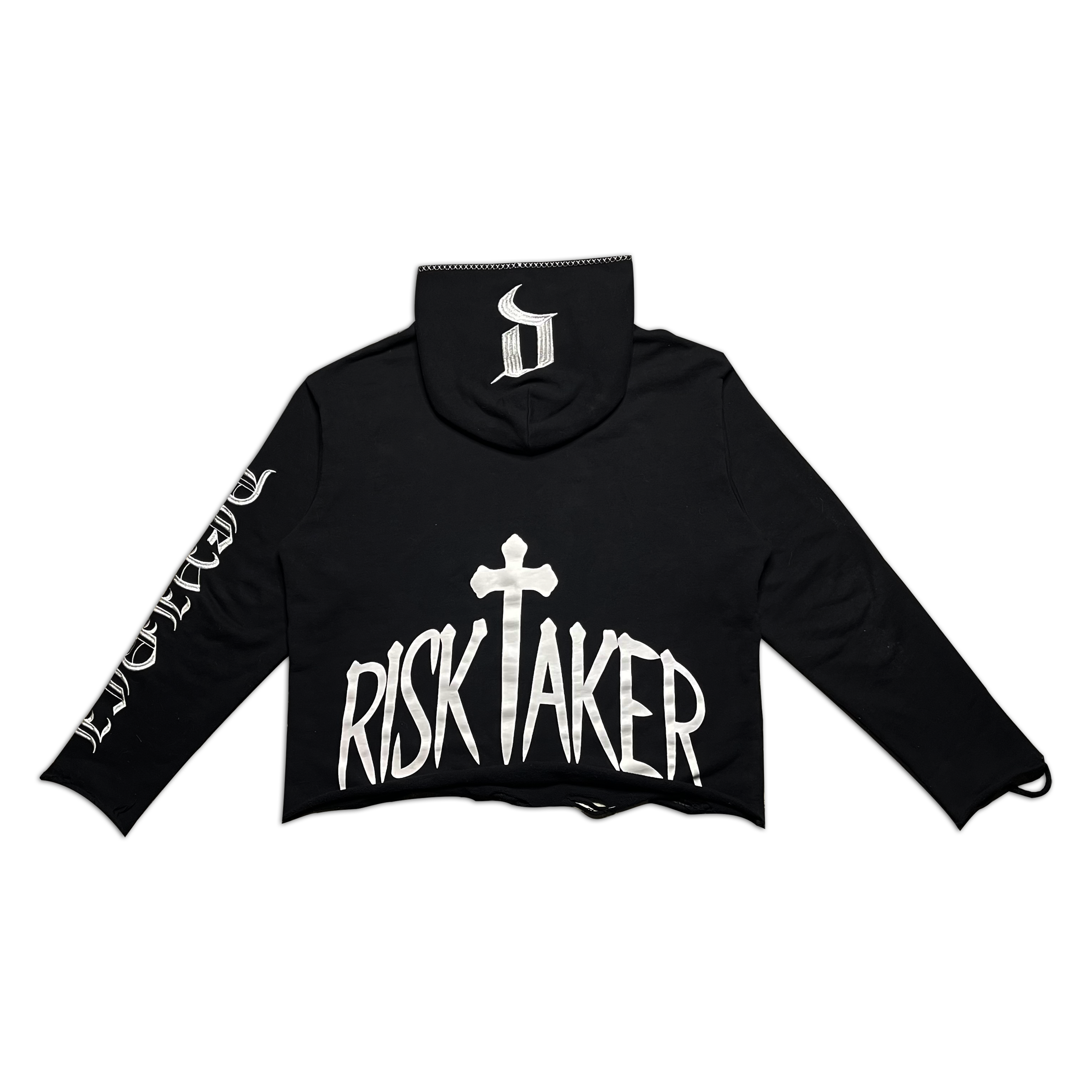Risktaker Cropped Hoodie image 4