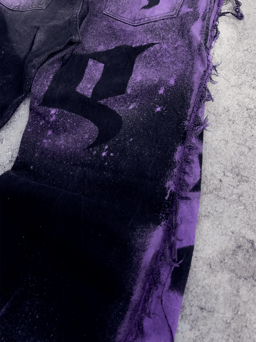 "Wockesha Reign" Wide-Leg Flared Jeans image 4